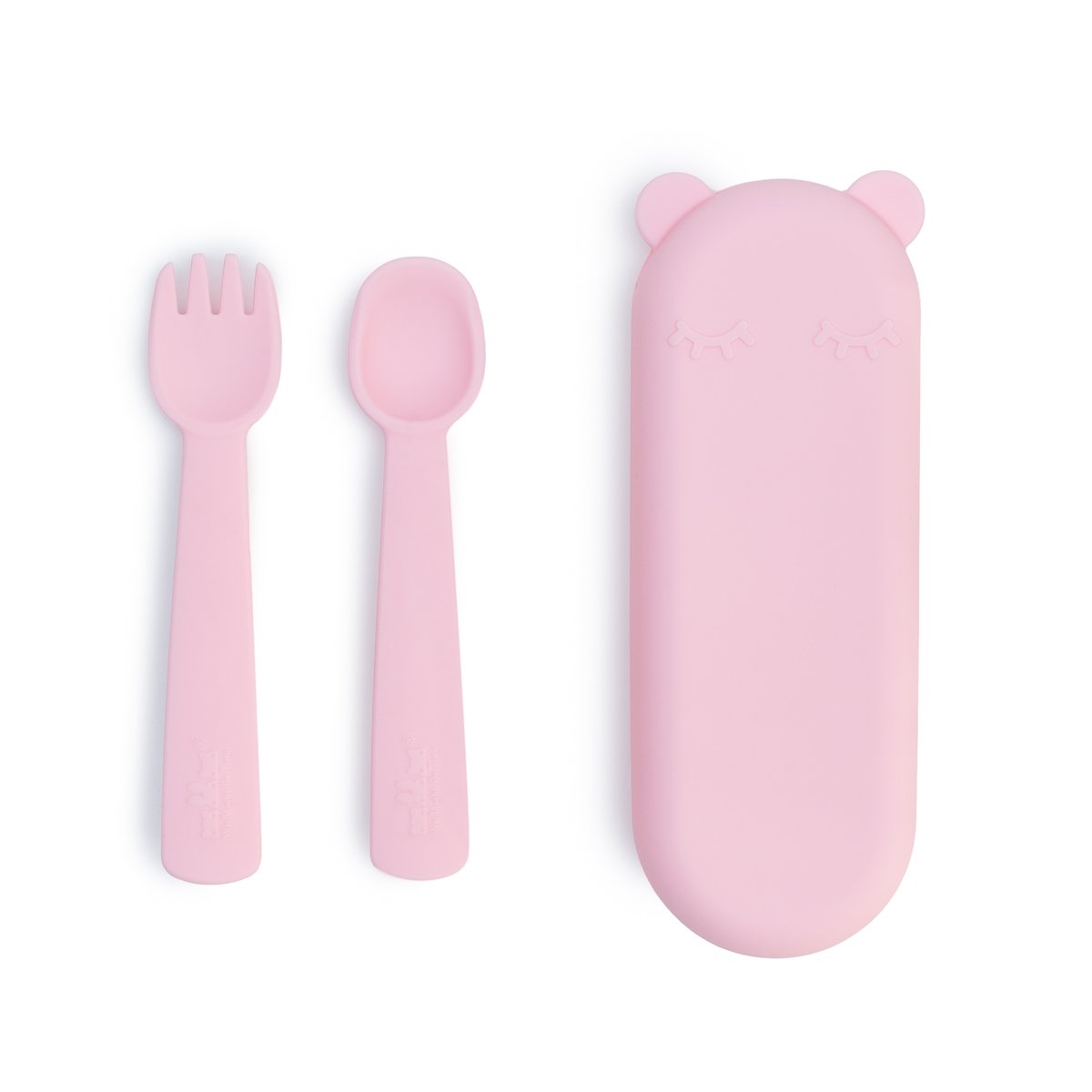 My 1st Spoon + Fork  CORAL PINK – Pippeta
