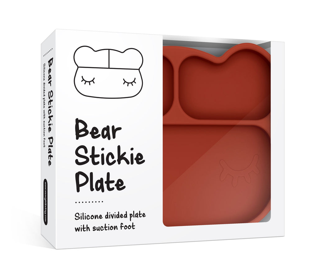 Bear Stickie® Plate - Rust