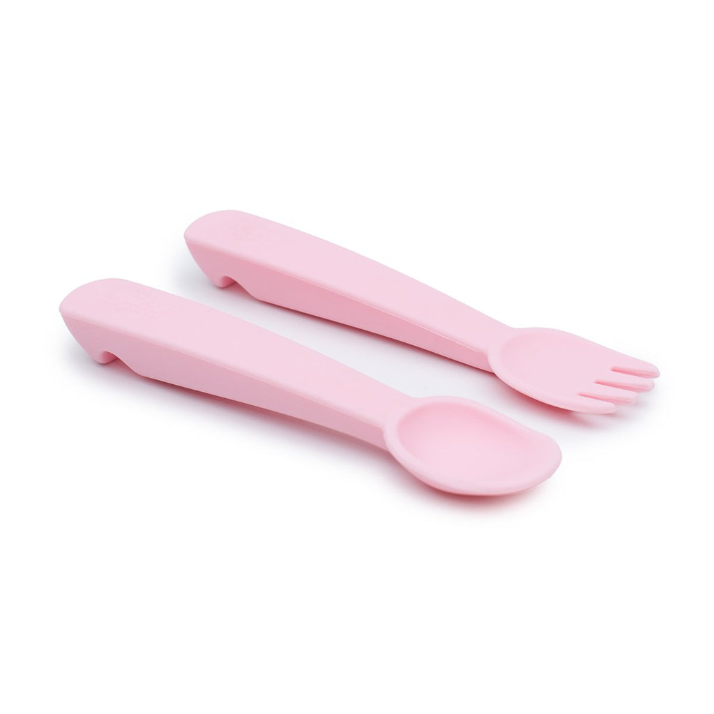 My 1st Spoon + Fork  CORAL PINK – Pippeta