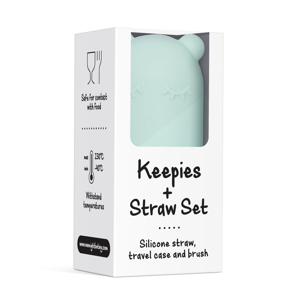 Keepie + Straw Set - Mint