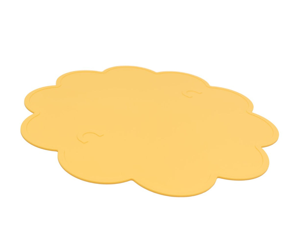 The Jelly Placie - A Silicone Placemat For Round Tables in Yellow