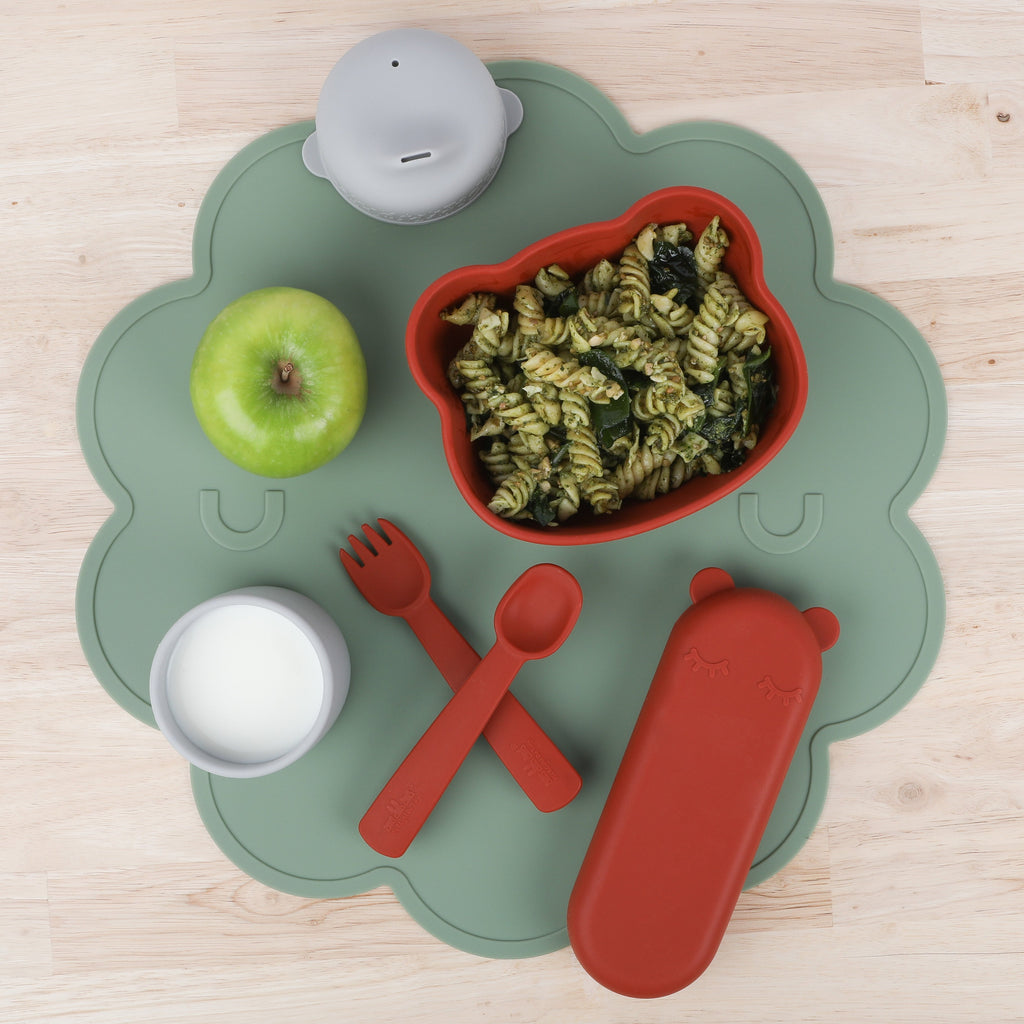 The Jelly Placie - A Silicone Placemat For Round Tables in Sage