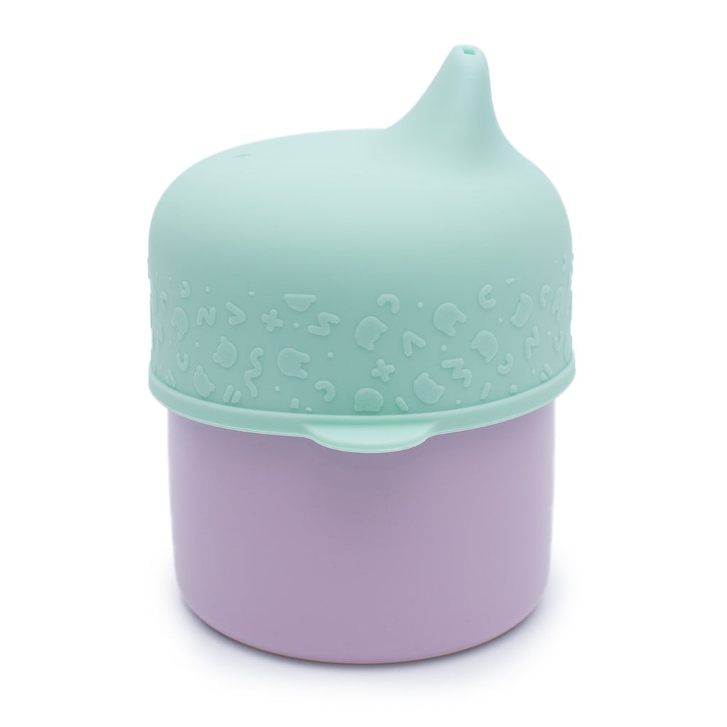 The Sippie Lid - The No-Spill Sippy Cup Lid with Straw in Mint