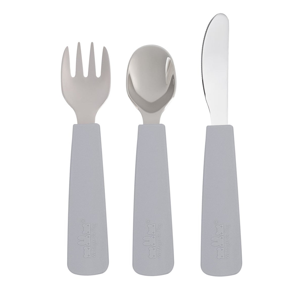 Toddler Cutlery Set in Grey